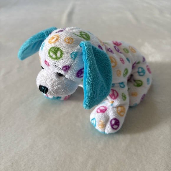 GANZ Webkinz Peace Puppy Plush Stuffed Animal HM440 No Code - Picture 1 of 6
